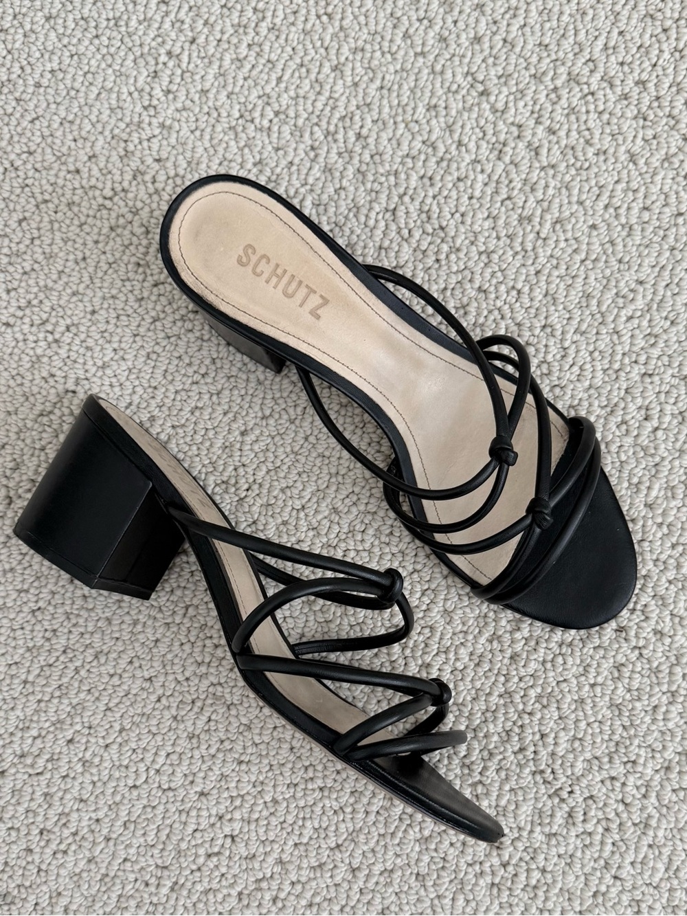 SCHUTZ Princey Block Heel Sandals